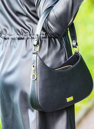 Designertasche schwarz