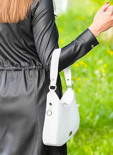 Designertasche weiss